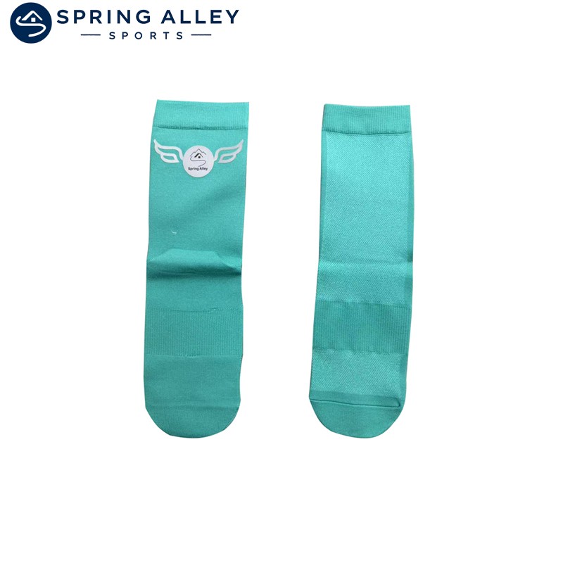 Custom Cotton Socks with Reflective Logo