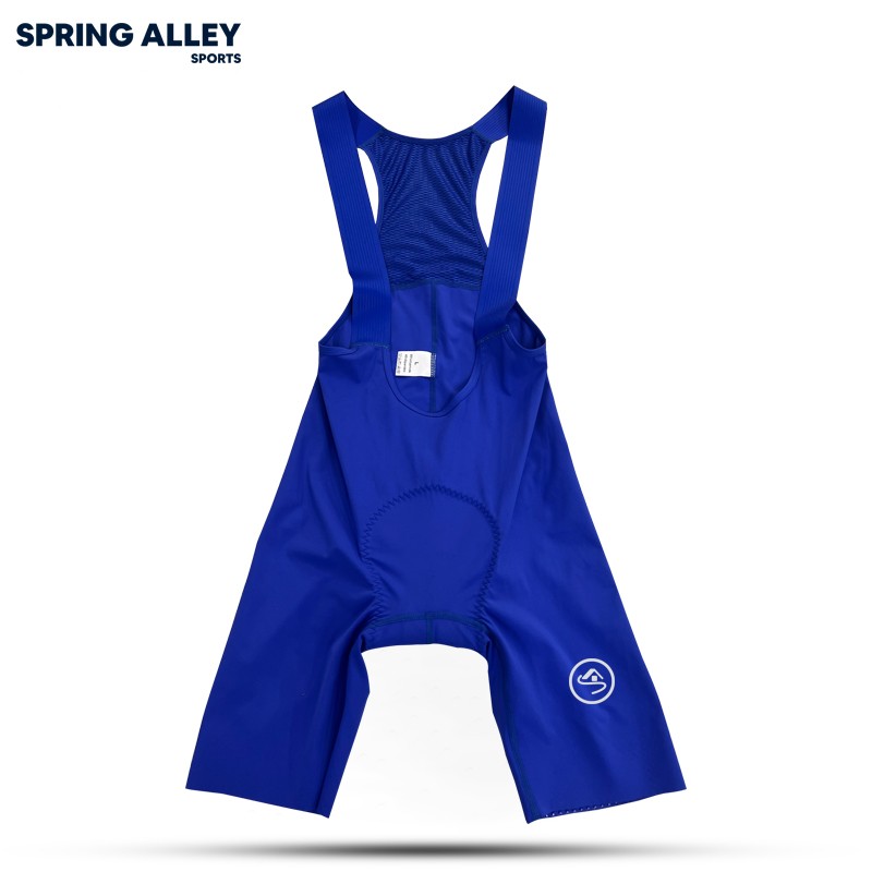 Custom cargo bib shorts