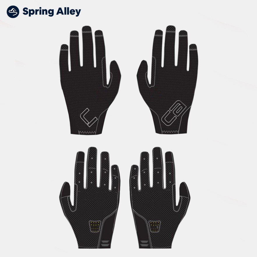Custom full finger golves