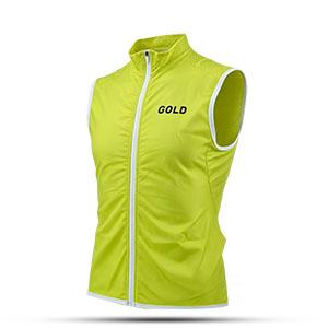 Man's Custom Wind Vest with Pockets Hole