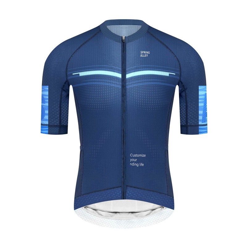 Man's Cycling Jersey with 2 Side Pockets